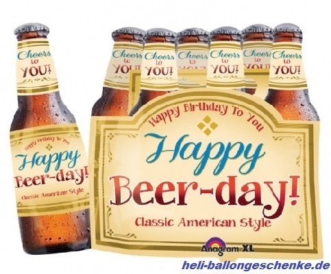 Folienballon "Happy Beer-Day"