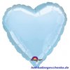 Folienballon "Pearl Pastel Blue Heart"