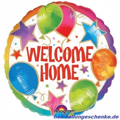 Folienballon "Welcome Home Celebration"