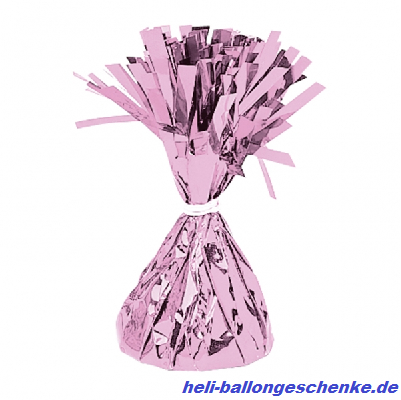 Ballongewicht "Tüte" pink-metallic, 170g