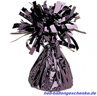 Ballongewicht "Tüte" black-metallic 170g