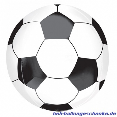 Folienballon "Soccer Ball", 3D
