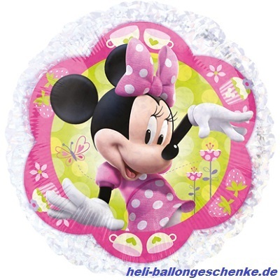 Folienballon "Minnie Mouse -Pink Flower"
