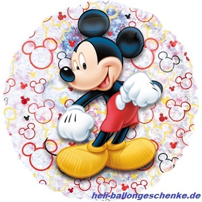 Folienballon "Mickey Mouse -Glitzer" S.T.