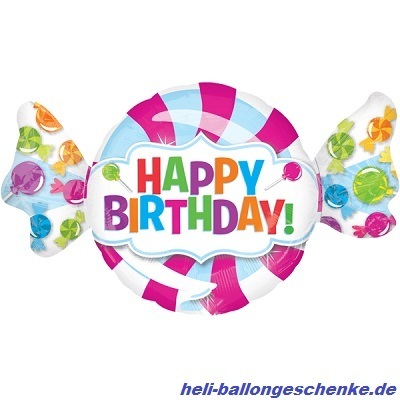 Folienballon "Sweet Happy Birthday"