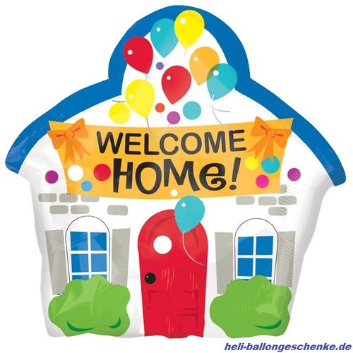 Hausballon "Welcome Home"