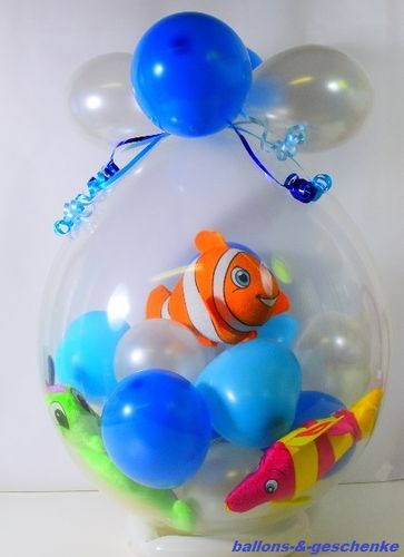 Geschenkballon "Aquarium"